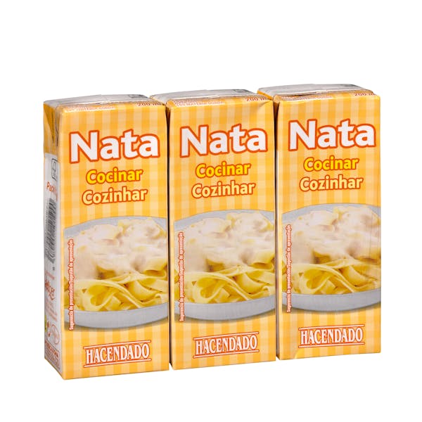 Nata ligera para cocinar Hacendado