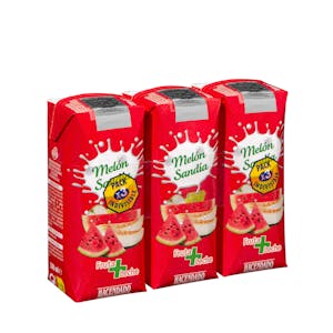 Fruta + leche melón y sandía Hacendado