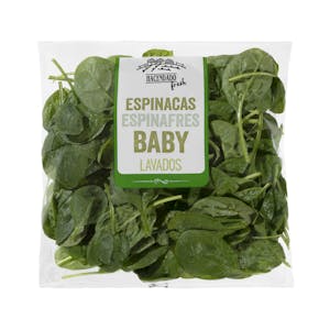 Espinacas baby lavadas