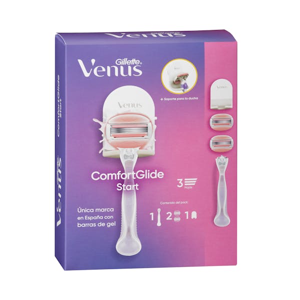 Imagen de Maquinilla depilación recargable Gillette Venus 3 hojas ComfortGlide