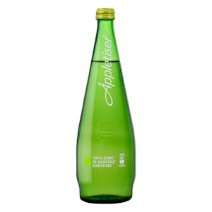 Refresco de manzana natural Appletiser con burbuja fina