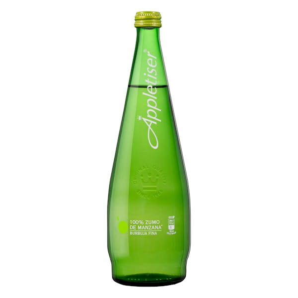 Refresco de manzana natural Appletiser con burbuja fina