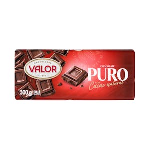 Chocolate puro Valor