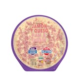 Pizza jamón y queso sin gluten y sin lactosa Hacendado