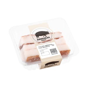 Tocino de cerdo ibérico con secreto salado