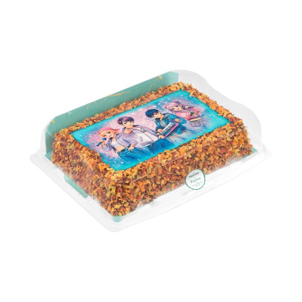 Tarta infantil cantantes Hacendado congelada