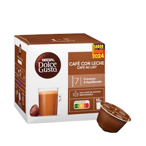 Café con leche en cápsula Dolce Gusto