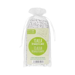 Toalla desmaquillante reutilizable Deliplus para todo tipo de pieles