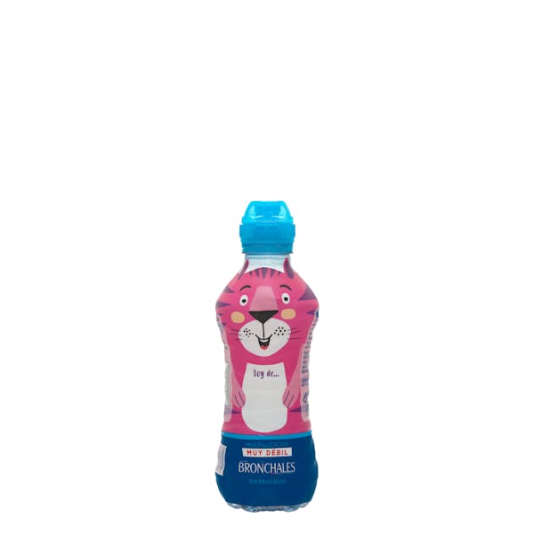 Agua mineral pequeña Bronchales tapón infantil