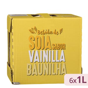 Bebida de soja sabor vainilla Hacendado