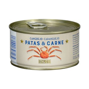 Patas y carne de cangrejo al natural Hacendado