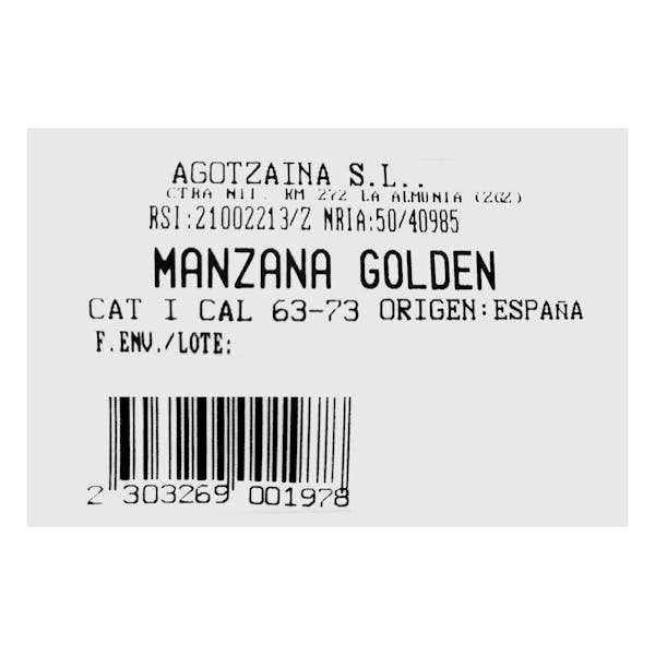 Manzanas Golden