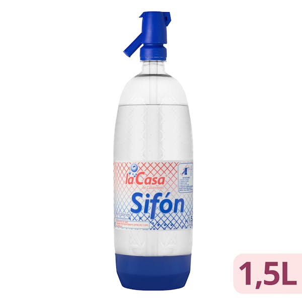 Agua de soda con sifón La Casa