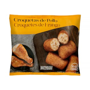 Croquetas de pollo Hacendado ultracongeladas