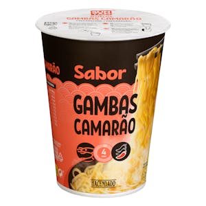 Noodles sabor gamba Hacendado