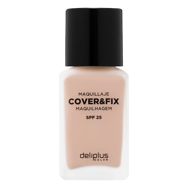 Maquillaje fluido Cover & Fix Deliplus 01 beige claro