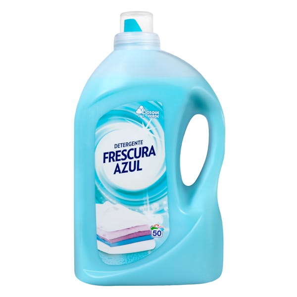 Detergente ropa Frescura Azul Bosque Verde líquido