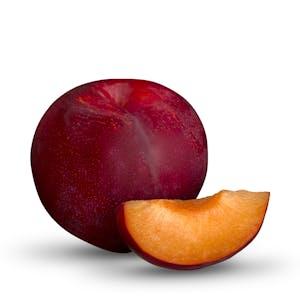 Ciruela roja Pieza