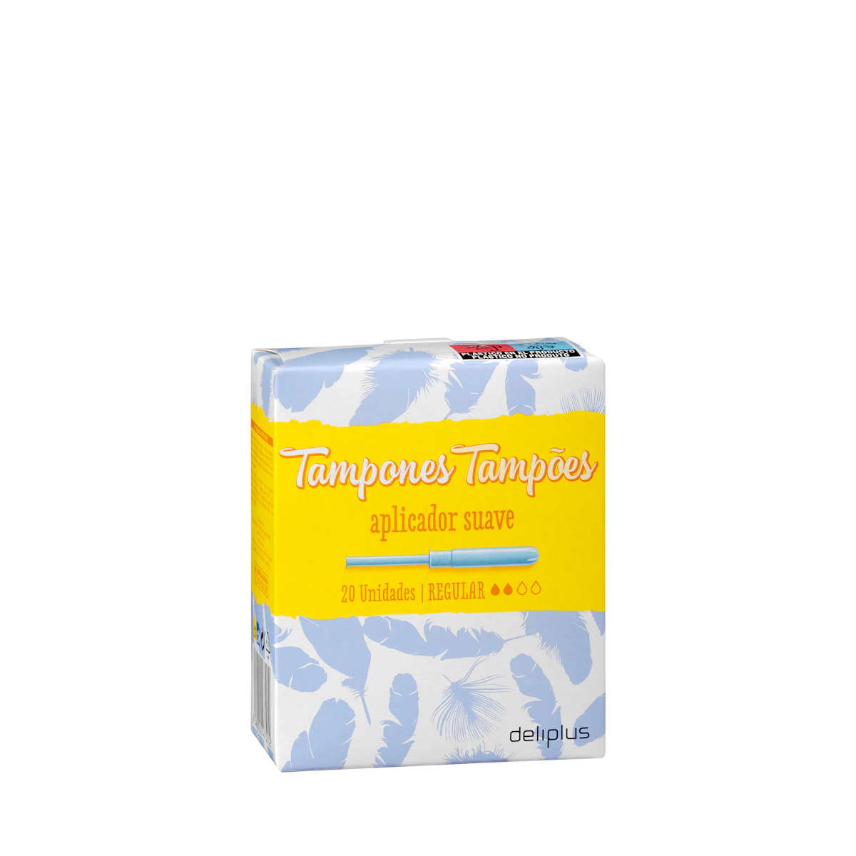 Tampones regular Deliplus con aplicador suave – Mercadona – صورة إعلانية للمنتج