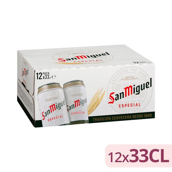 Cerveza especial San Miguel