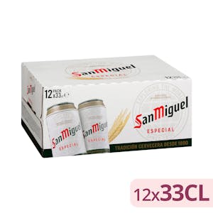 Cerveza especial San Miguel