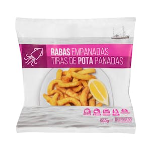 Rabas empanadas Hacendado ultracongeladas
