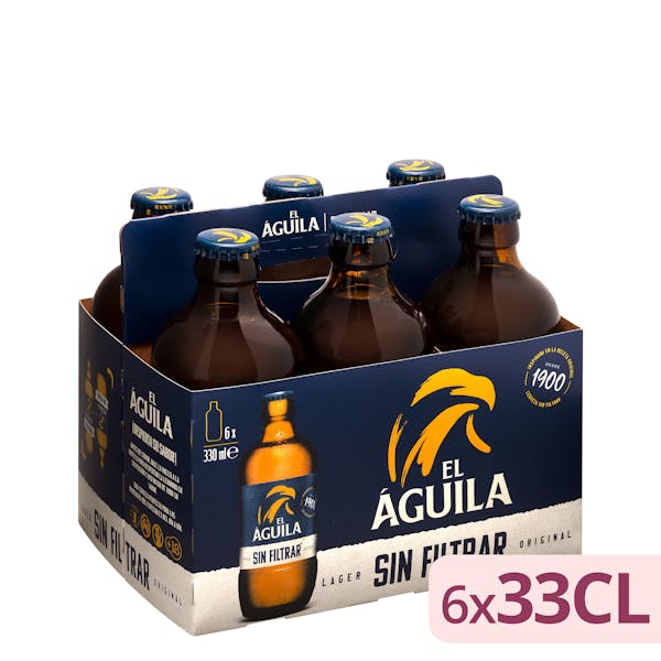 Cerveza El Águila sin filtrar