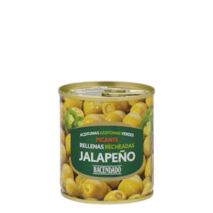 Aceitunas verdes rellenas de jalapeño Hacendado picantes