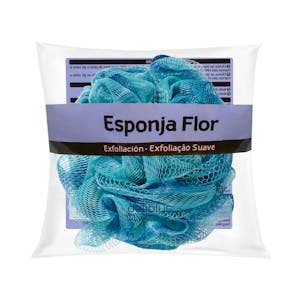 Imagen de Esponja de baño flor Deliplus exfoliación suave