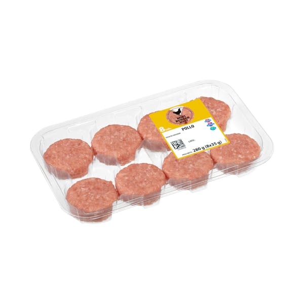 Mini burgers de pollo