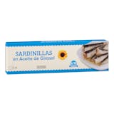 Sardinillas en aceite de girasol Hacendado