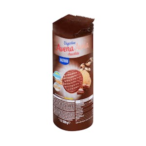 Galletas Digestive avena Hacendado con chocolate