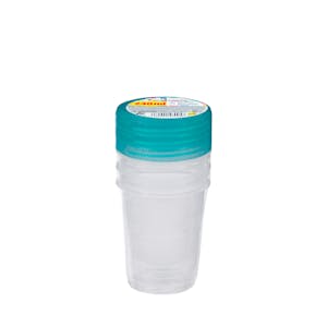 Recipiente de Plástico Redondo 240 ml Bosque Verde