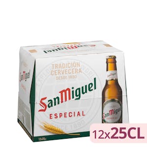 Cerveza especial San Miguel
