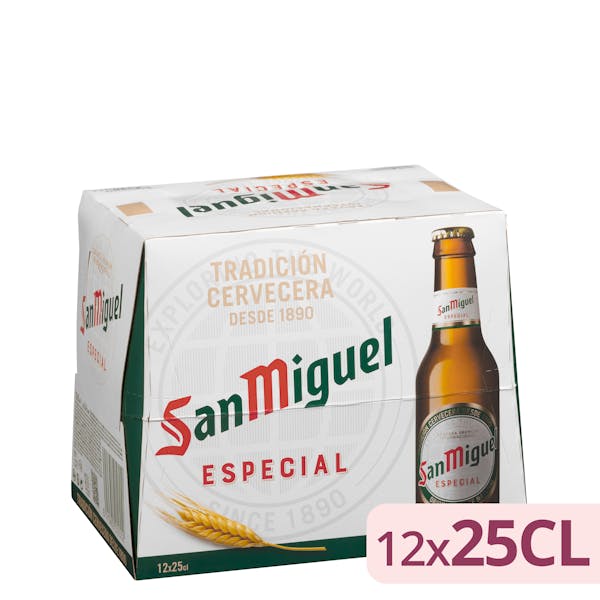 Cerveza especial San Miguel