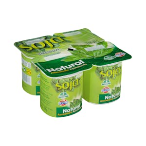 Postre de soja Hacendado natural azucarado