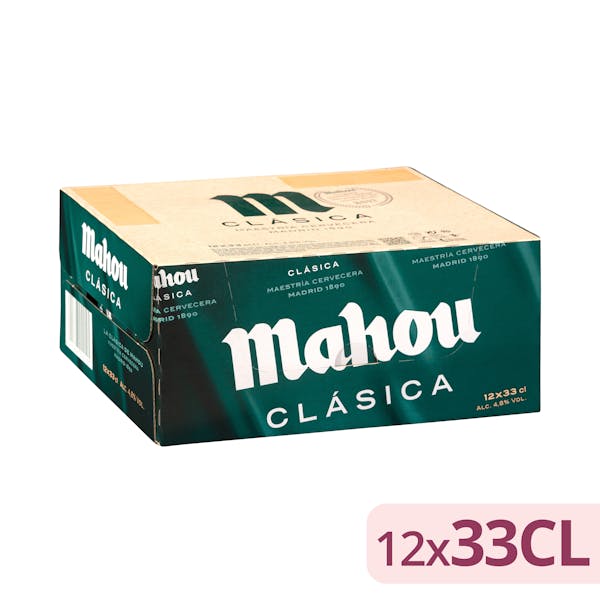 Cerveza clásica Mahou