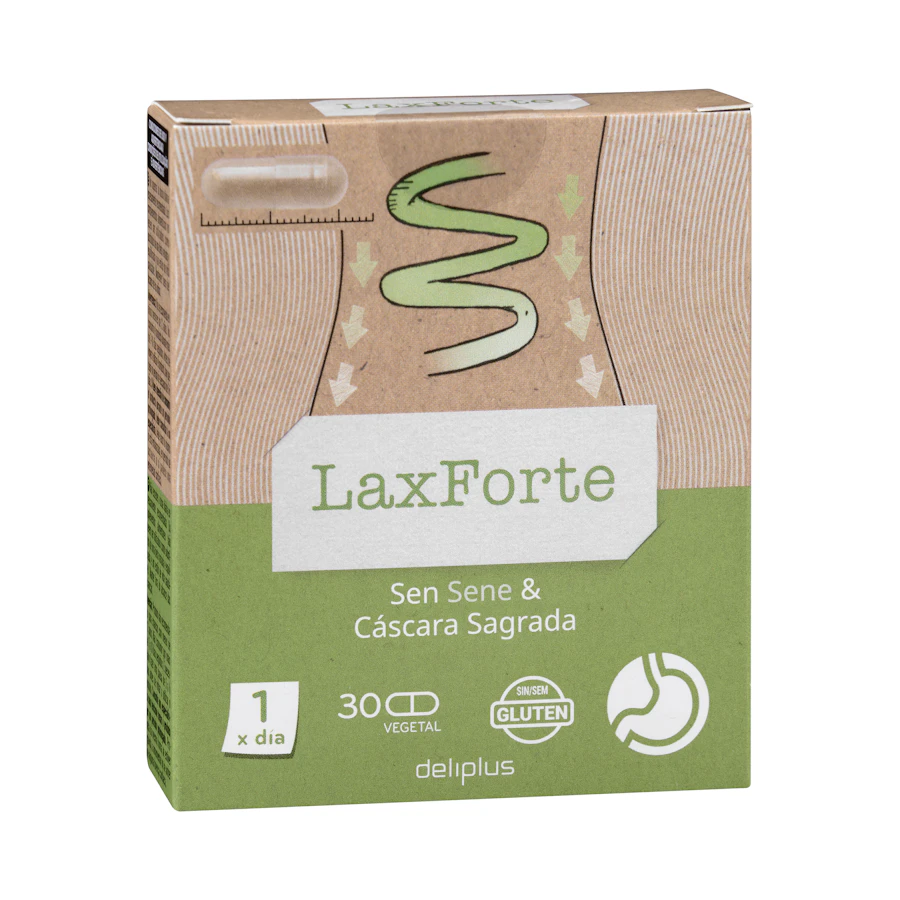 Cápsulas LaxForte Deliplus – Mercadona – صورة المنتج
