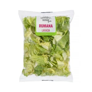 Lechuga romana cortada