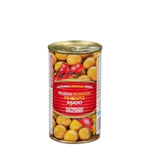 Aceitunas rellenas de pimiento asado Hacendado