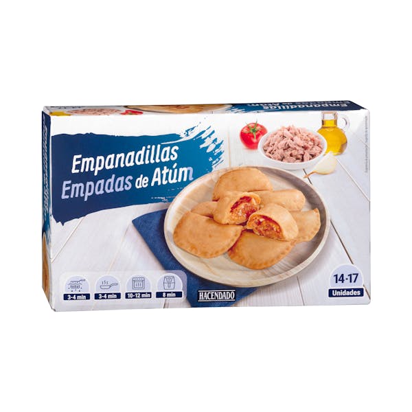 Empanadillas de atún Hacendado ultracongeladas