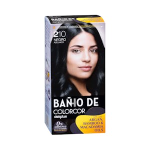 Baño de color 210 negro azulado Deliplus 0% amoniaco