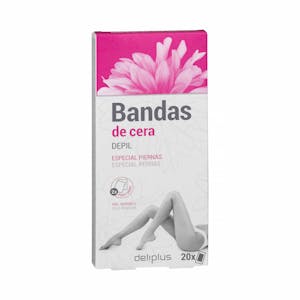 Bandas de Cera Especial Piernas Deliplus Piel Sensible 1 UD
