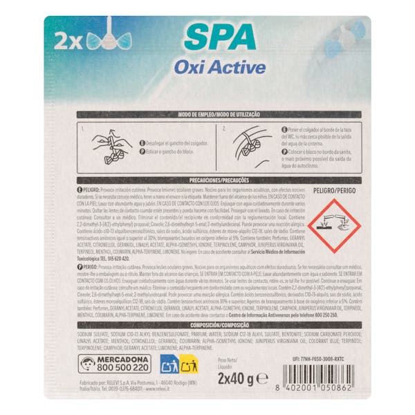 Colgador WC Spa Bosque Verde oxi active