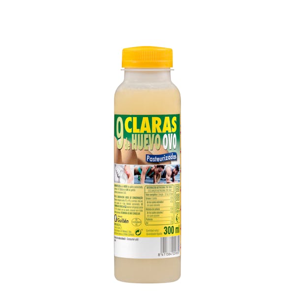 Claras de huevo líquidas pasteurizadas