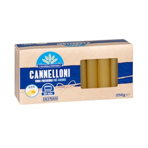 Cannelloni tubos precocidos Hacendado