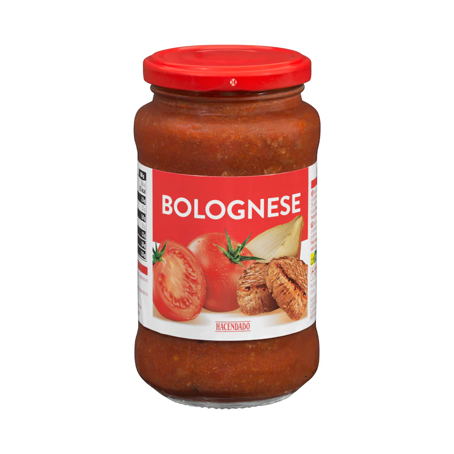 Salsa de tomate Boloñesa Hacendado – Mercadona – صورة المنتج
