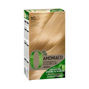 Coloración permanente 0% amoníaco 10.0 rubio extra claro Colorcor