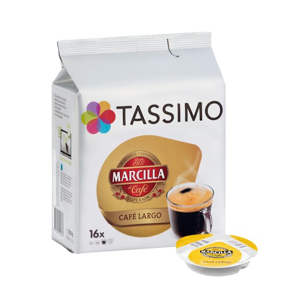 Café en cápsula largo Tassimo