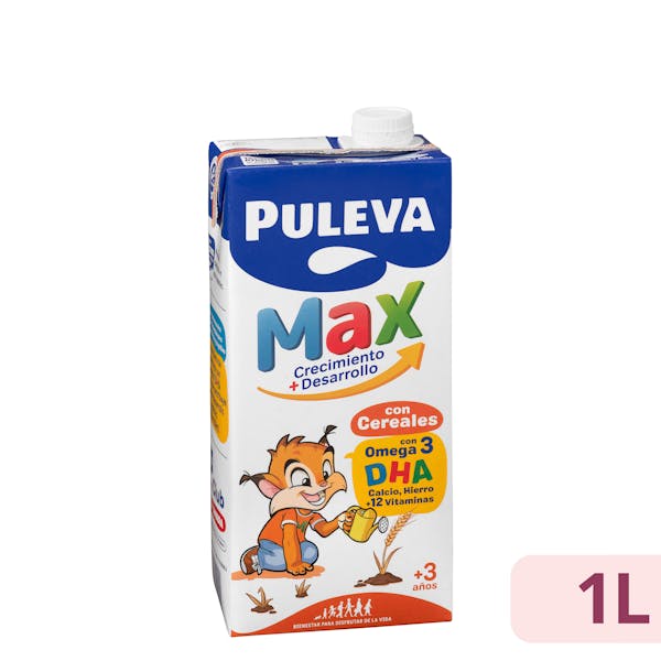 Bebida láctea con cereales crecimiento y desarrollo Puleva Max